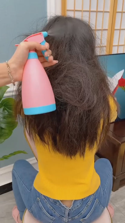 Hair Straightener Comb for Women Hair Straightener Brush  (Multicolor)