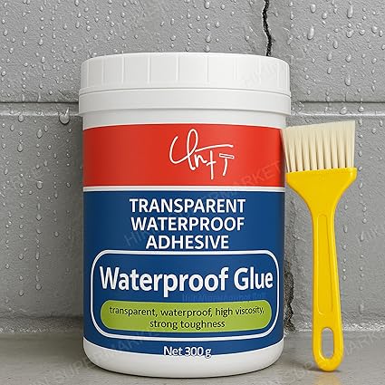 💧Buy 1 Get 1 FREE – Transparent Waterproof Glue + Free Brush!🔥